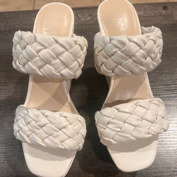 Nine West Shoes - Nine West braided wedges size 6.5